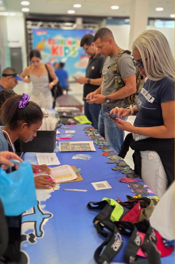 Entrega de Kits – Corredores Cristãos no Shopping Nilópolis Square