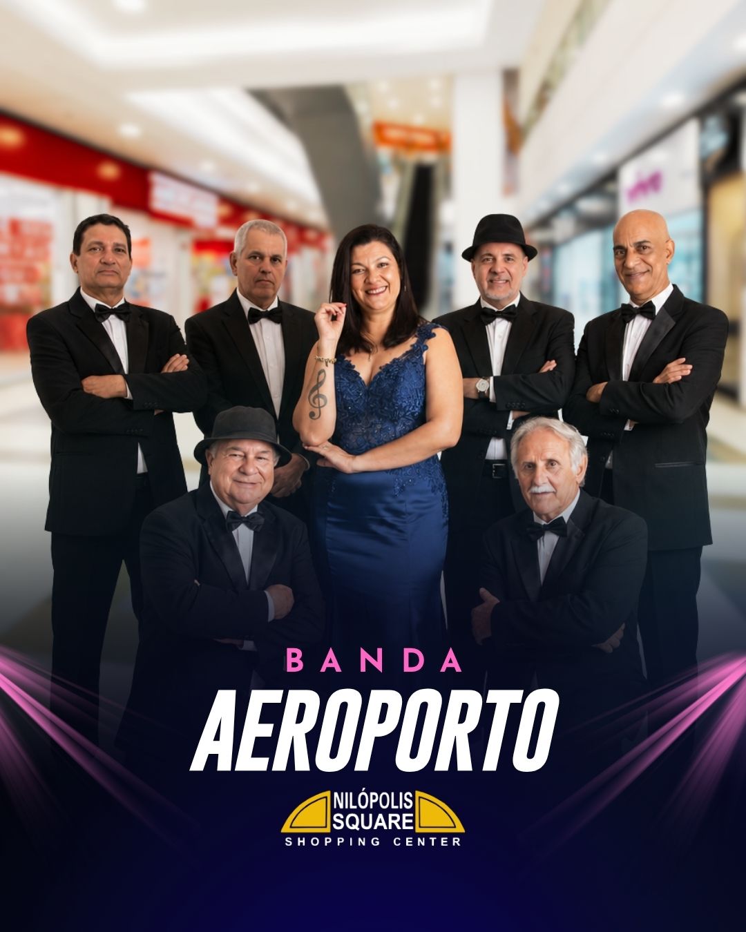 Banda Aeroporto no Shopping Nilópolis Square