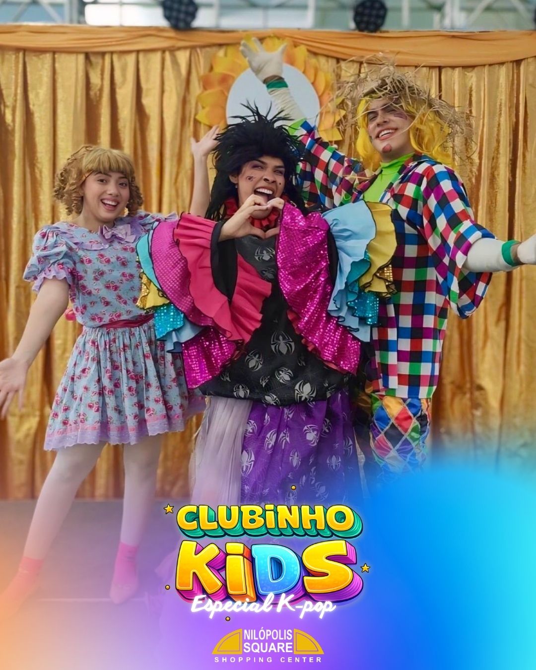 CLUBINHO KIDS – O ROUBO DO CORAÇÃO DE CRISTAL no Shopping Nilópolis Square